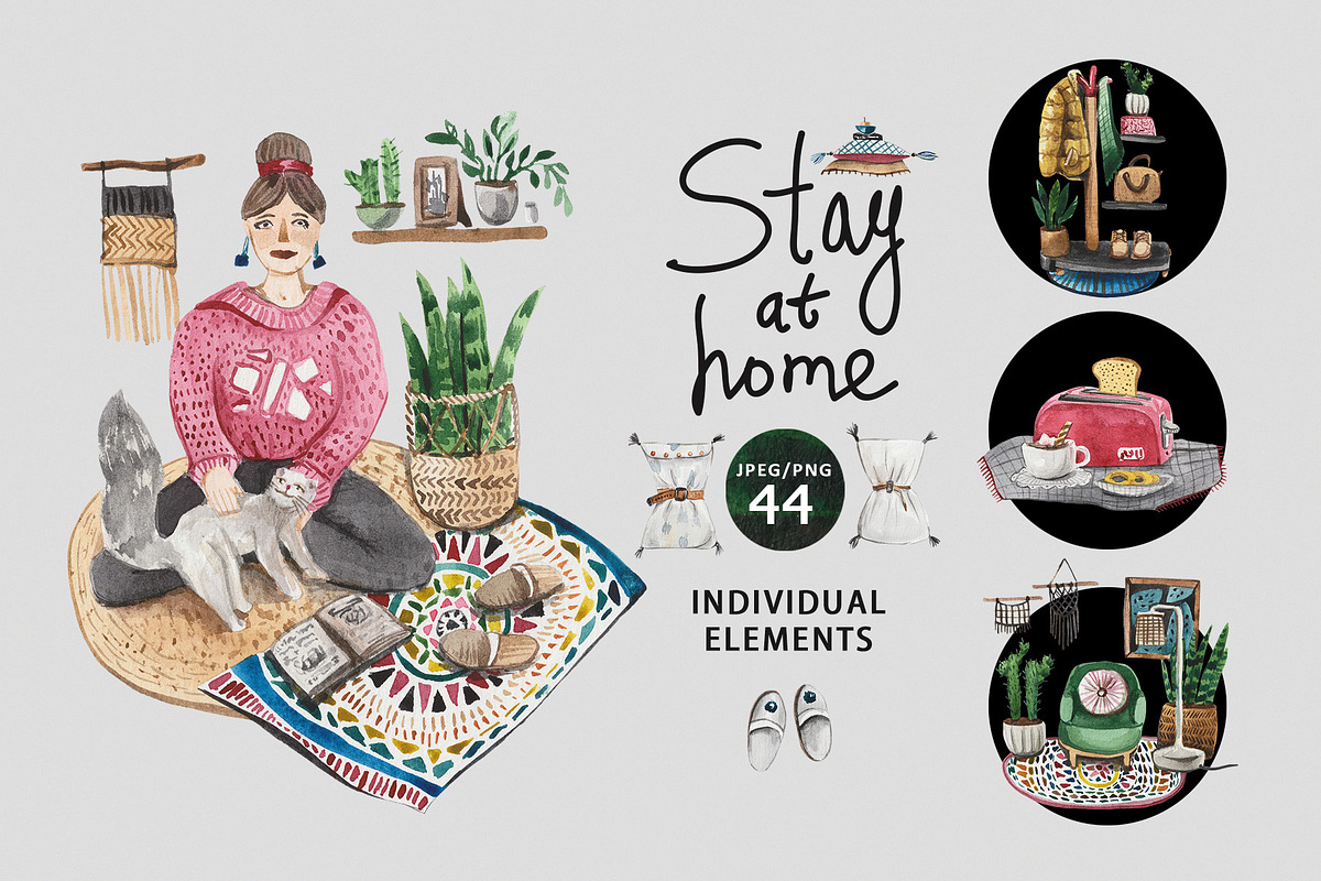 Stay at home in Objects - product preview 8