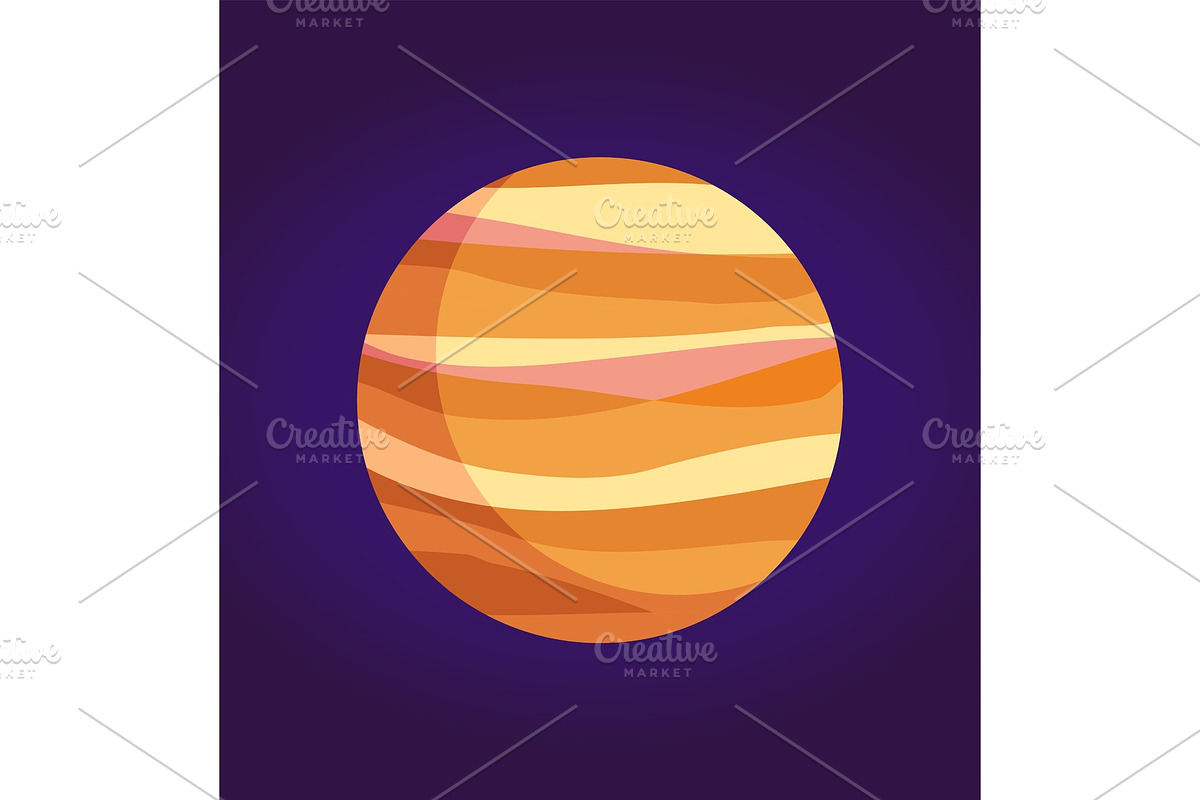 Jupiter Giant Planet of Gases from in Illustrations - product preview 8