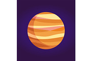 Jupiter Giant Planet of Gases from