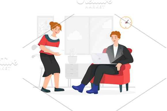 M74_Time Management Illustrations in Illustrations - product preview 5