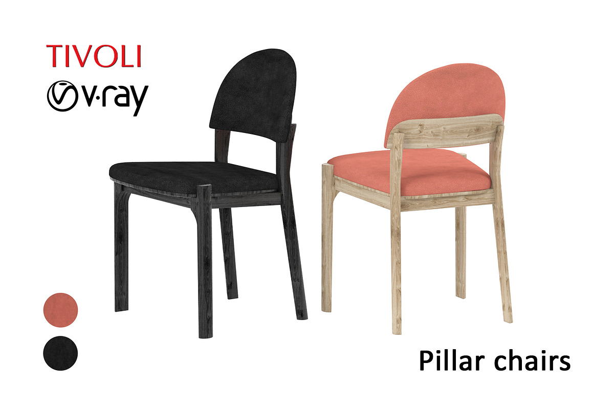 Pillar chairs in Furniture - product preview 8
