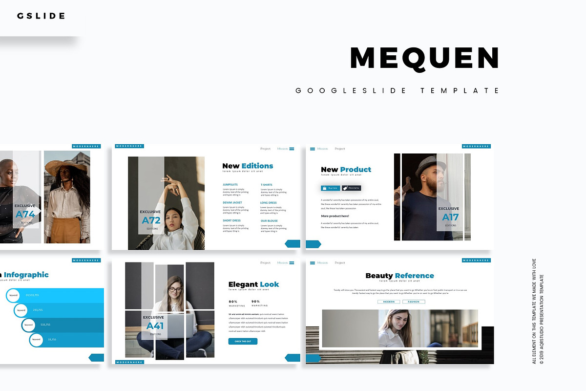 Mequen - Google Slides Template in Google Slides Templates - product preview 8
