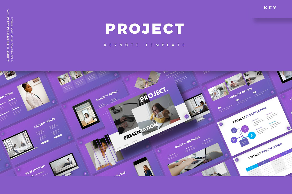 Project - Keynote Template in Keynote Templates - product preview 8