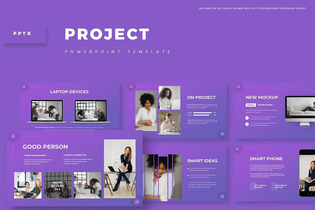 Project - Powerpoint Template in PowerPoint Templates - product preview 8