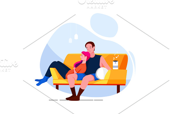 M81_Smart Home Illustrations in Illustrations - product preview 6