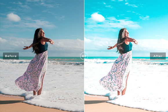 Sea Foam Lightroom Presets Pack in Add-Ons - product preview 1