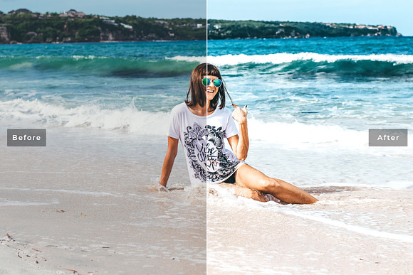 Sea Foam Lightroom Presets Pack in Add-Ons - product preview 4