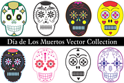 Dia de Los Muertos Vector Collection