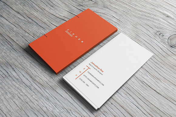 Stationery / Branding - Mock-Up in Branding Mockups - product preview 3