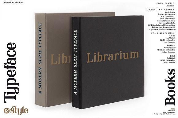 Librarium - Serif Font Family in Serif Fonts - product preview 6