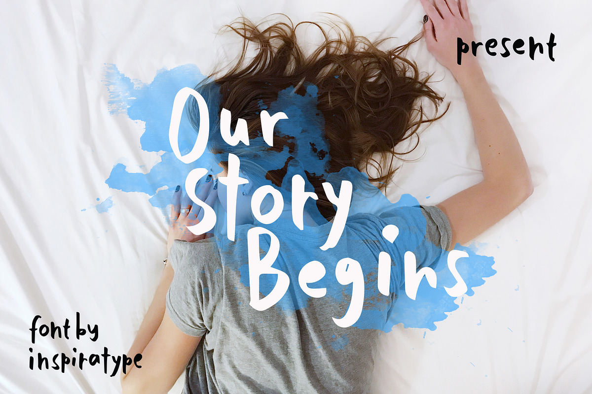 Our Story Begins in Script Fonts - product preview 8