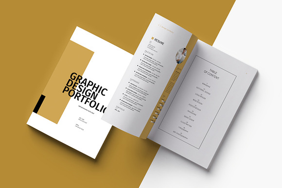 PSD Portfolio Template in Brochure Templates - product preview 1