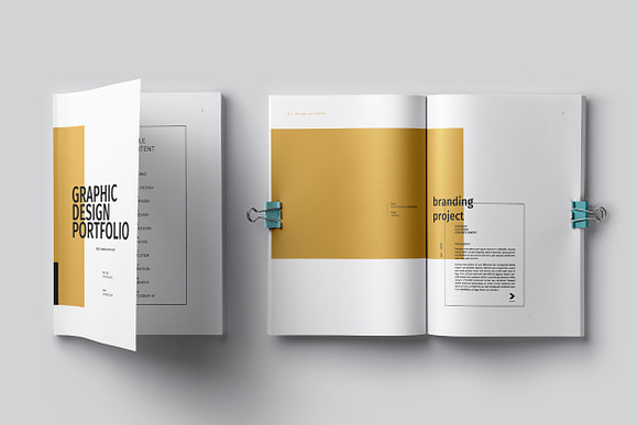 PSD Portfolio Template in Brochure Templates - product preview 2