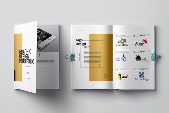 PSD Portfolio Template in Brochure Templates - product preview 5