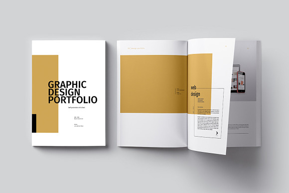 PSD Portfolio Template in Brochure Templates - product preview 6