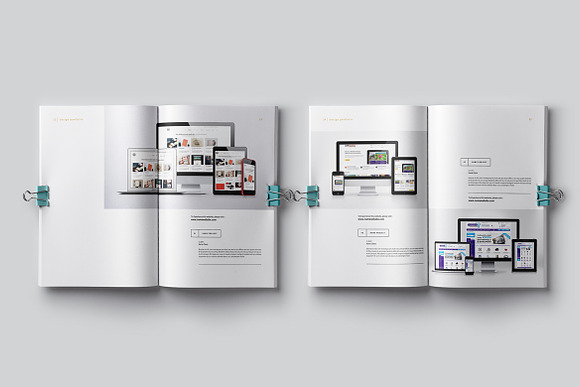 PSD Portfolio Template in Brochure Templates - product preview 7