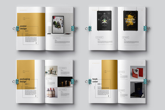 PSD Portfolio Template in Brochure Templates - product preview 8