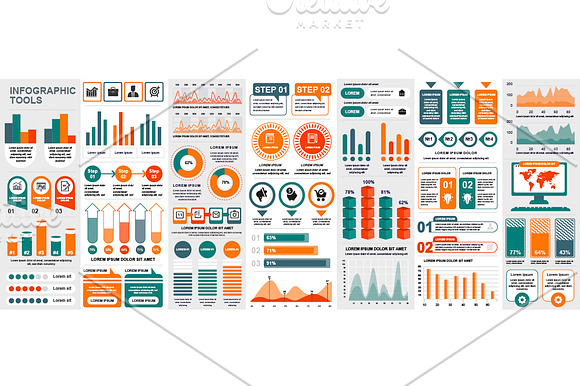 Bundle Infographics Template in Presentation Templates - product preview 2