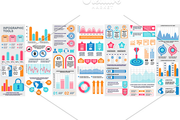 Bundle Infographics Template in Presentation Templates - product preview 3