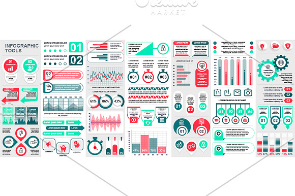 Bundle Infographics Template in Presentation Templates - product preview 4