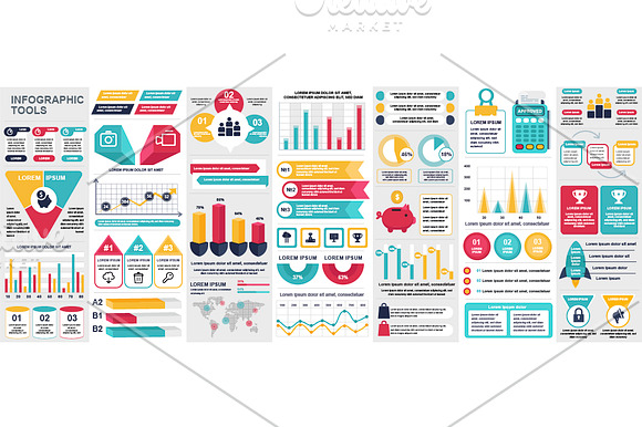 Bundle Infographics Template in Presentation Templates - product preview 5