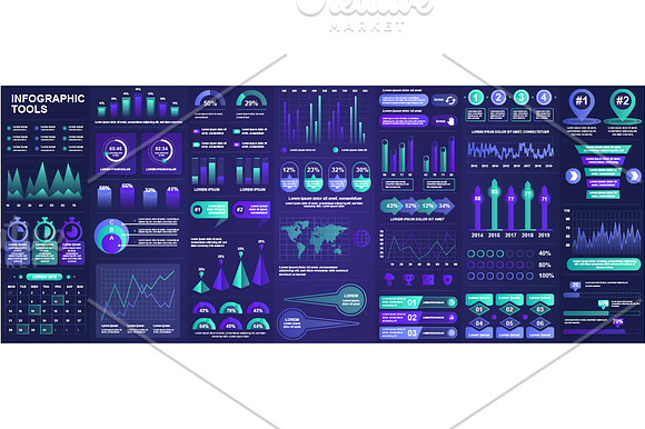 Bundle Infographics Template in Presentation Templates - product preview 19