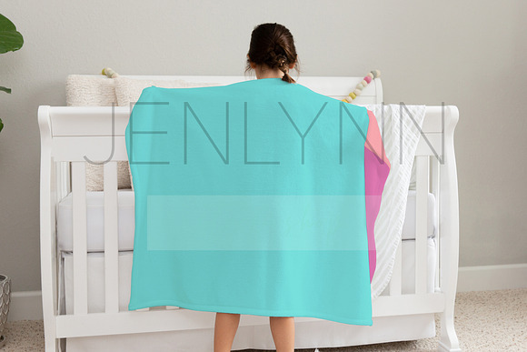 Big Sister Minky Blanket Mockup #1 in Product Mockups - product preview 1