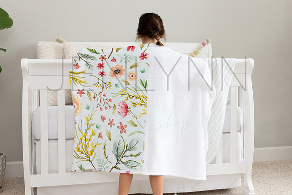 Big Sister Minky Blanket Mockup #1 in Product Mockups - product preview 2