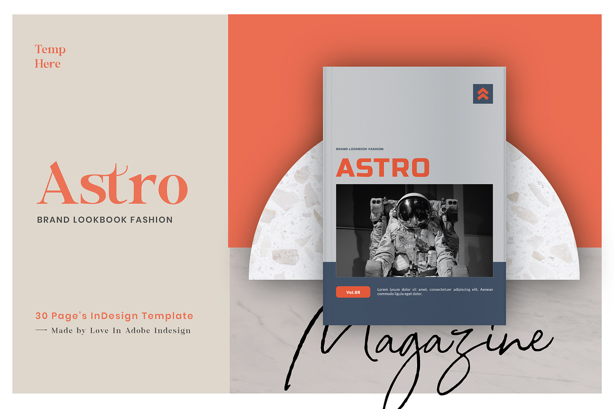 Astro Brand Fashion Magazine in Magazine Templates - product preview 8