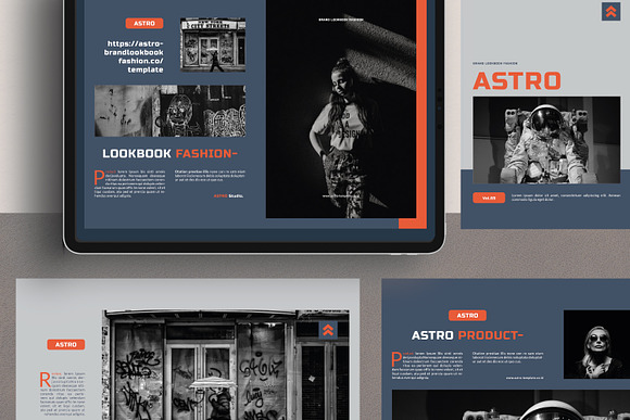 Astro Brand Fashion Magazine in Magazine Templates - product preview 3