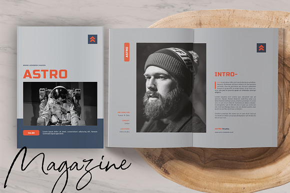Astro Brand Fashion Magazine in Magazine Templates - product preview 4