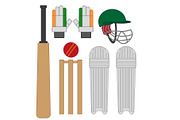 kit to play cricket.