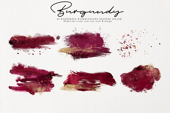 Burgundy Textures in Textures - product preview 4