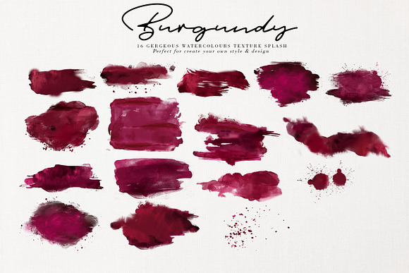 Burgundy Textures in Textures - product preview 5