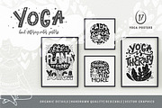 Vector Yoga Posters