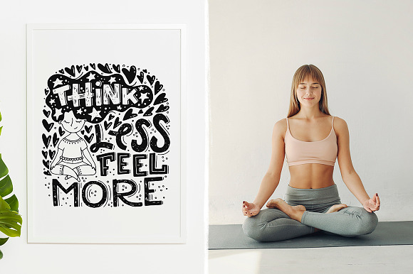 Vector Yoga Posters in Flyer Templates - product preview 3