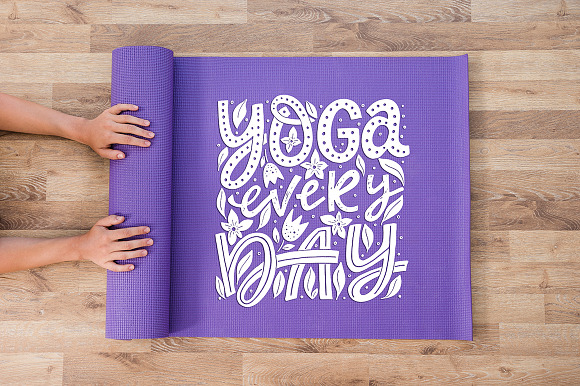 Vector Yoga Posters in Flyer Templates - product preview 9