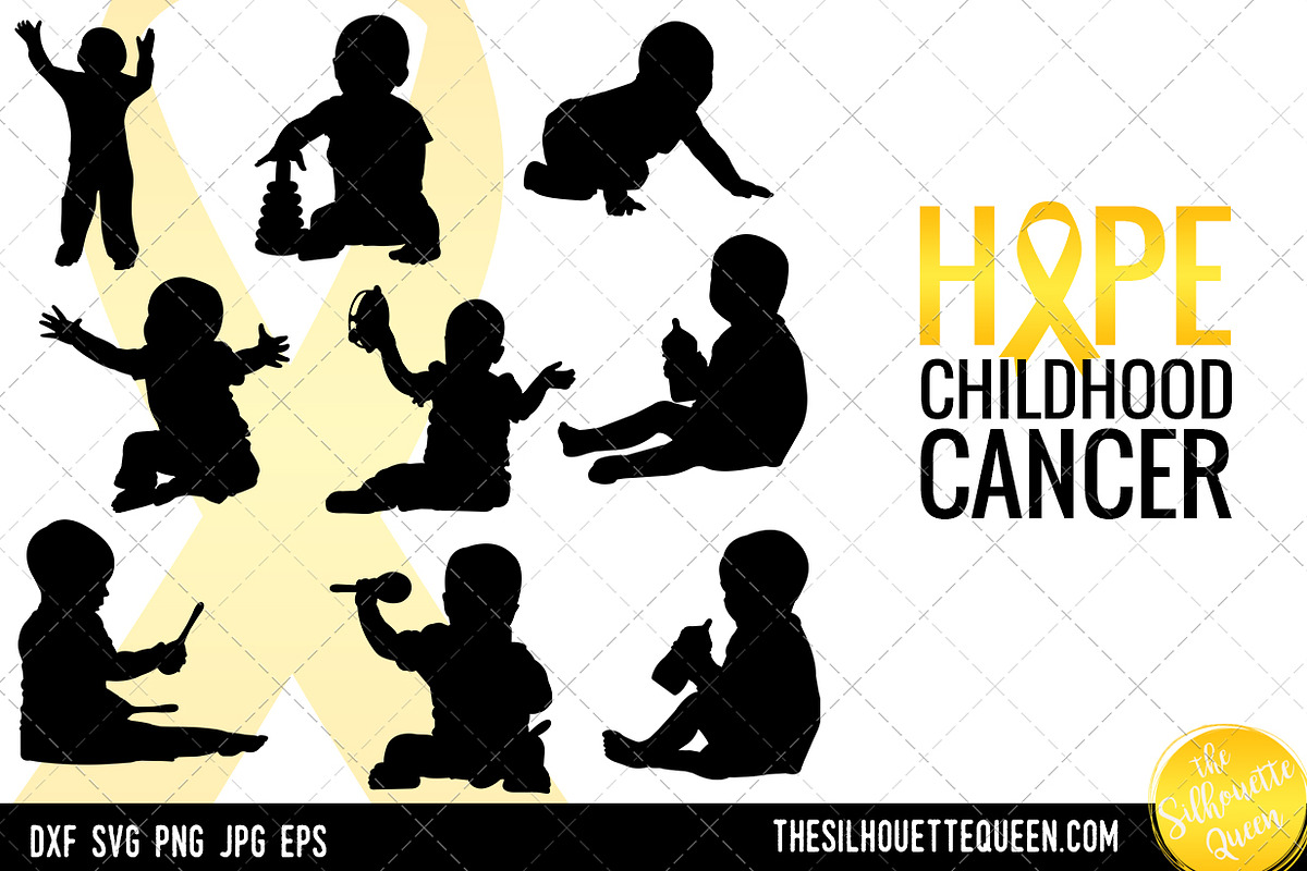 Baby Childhood Cancer Awareness in Illustrations - product preview 8