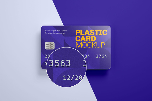 Plastic Card Mockup Set - 21 styles in Print Mockups - product preview 24