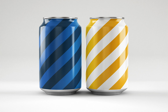 Soda Can Mockup Set in Product Mockups - product preview 16