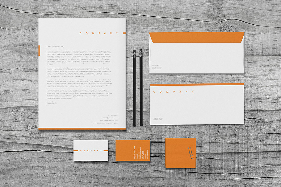 Apex - Stationery Set in Stationery Templates - product preview 8