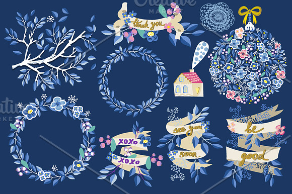Hello Winter in Illustrations - product preview 1