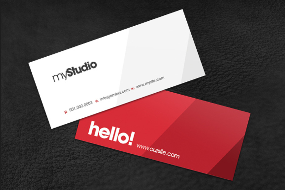 Modern Mini Card in Business Card Templates - product preview 8