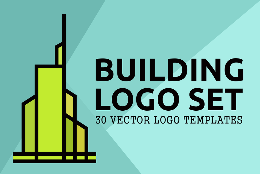 30 Building Logo Bundle in Logo Templates - product preview 8
