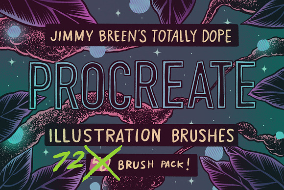 Totally Dope Brushes for Procreate in Add-Ons - product preview 3