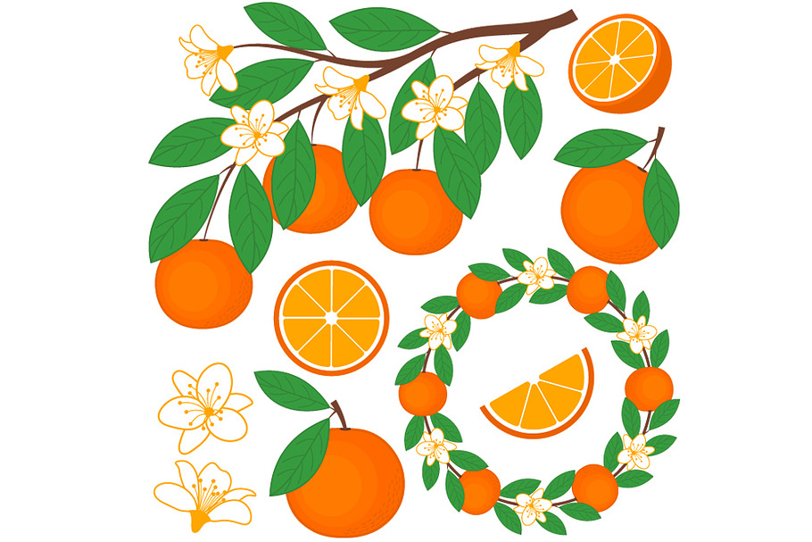 Oranges Set