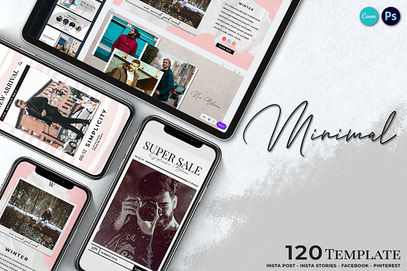 Minimal Bundle in Instagram Templates - product preview 27