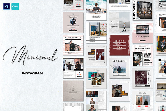 Minimal Bundle in Instagram Templates - product preview 28