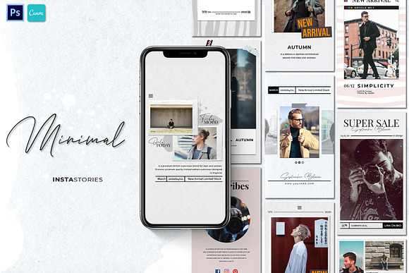 Minimal Bundle in Instagram Templates - product preview 29
