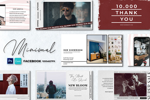 Minimal Bundle in Instagram Templates - product preview 30